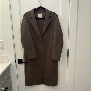 Sandro Wool Trench Coat